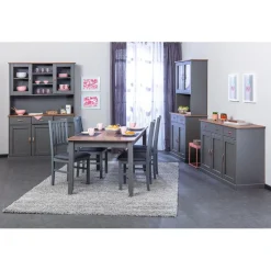Lot De 2 Chaises LUZERNA Gris