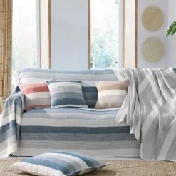 Lot de 2 housses de coussins TREPORT - beige