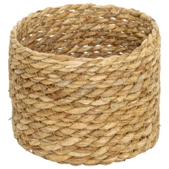 Lot de 9 paniers en jute