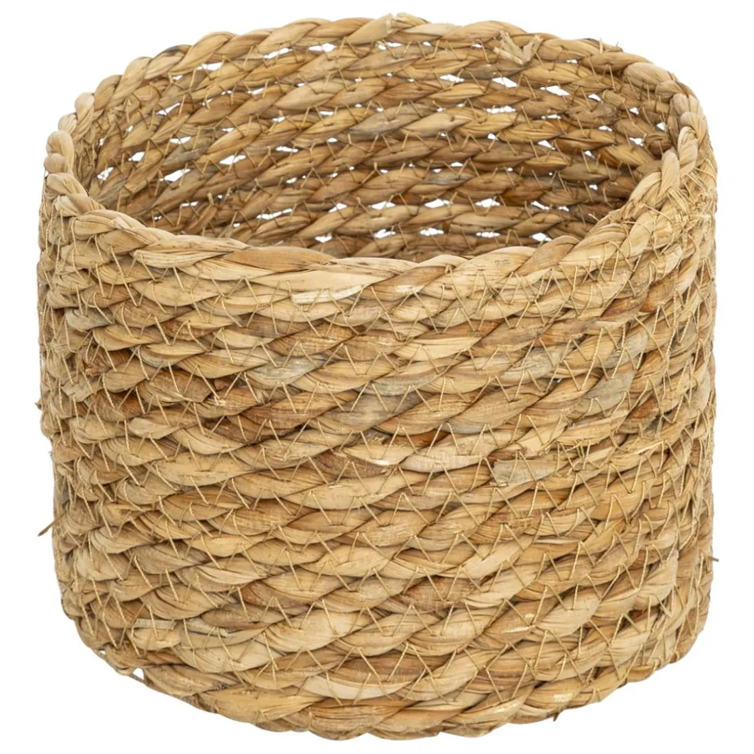 Lot de 9 paniers en jute