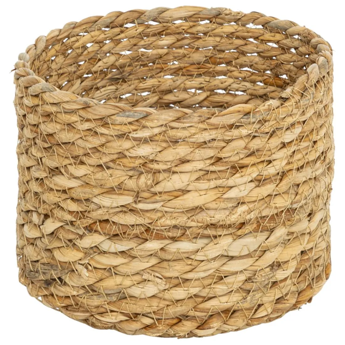 Lot de 9 paniers en jute