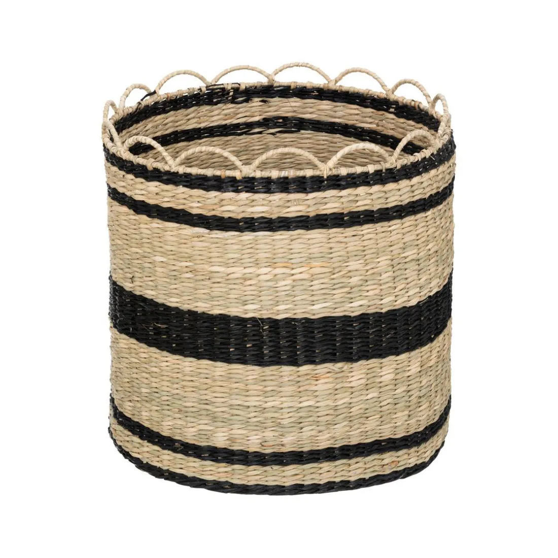 Lot de 2 paniers naturels JADA