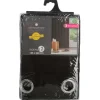 Lot de 2 rideaux occultants noirs 135X240