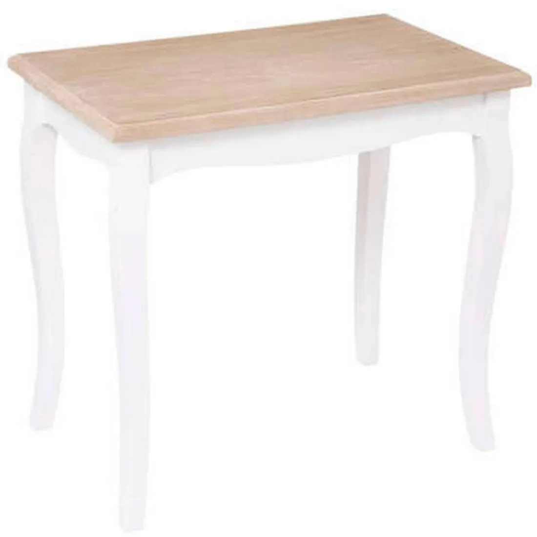 Lot de 2 Tables à Café Blanc