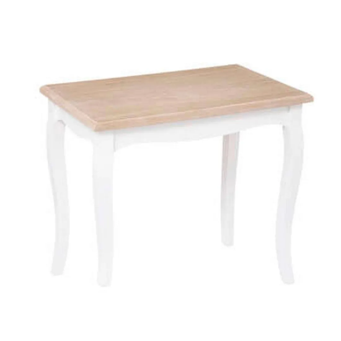 Lot de 2 Tables à Café Blanc