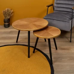 Lot de 2 Tables Gigogne Felix
