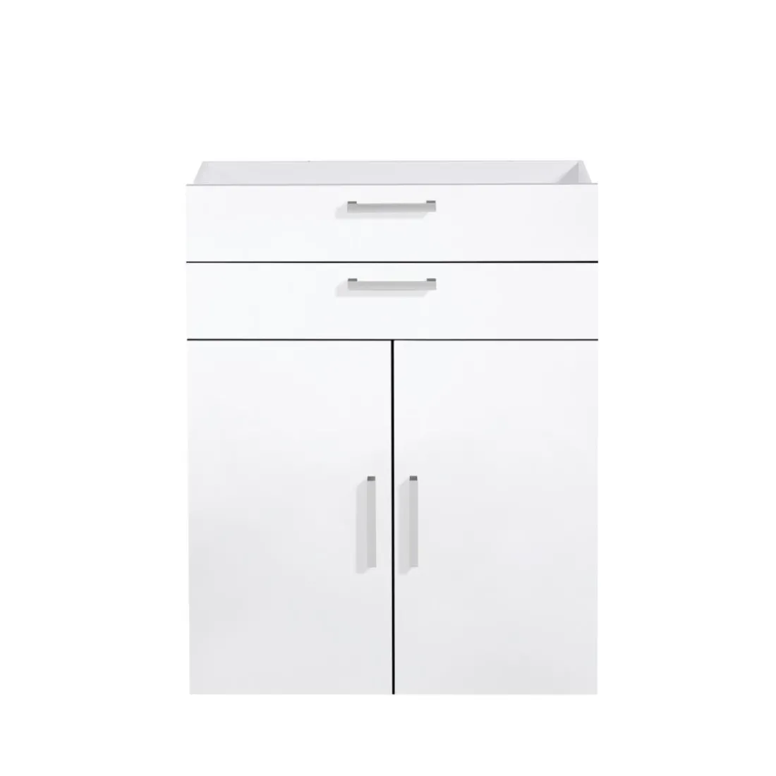 Lot de 2 tiroirs et 2 portes CALVIA 13 blanc