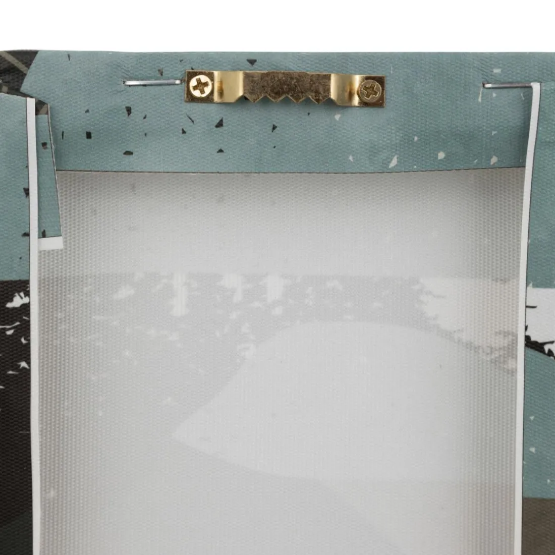 Lot de 5 toiles imprimées Cynthia Bleu