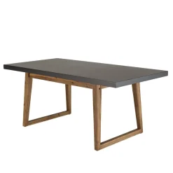 Lot jardin HOUSTON table et 2 bancs HECTOR
