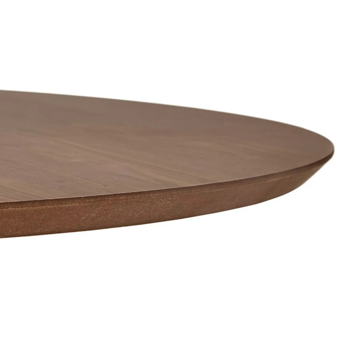 Mange-debout / table haute 'OSTERIA' en bois finition Noyer