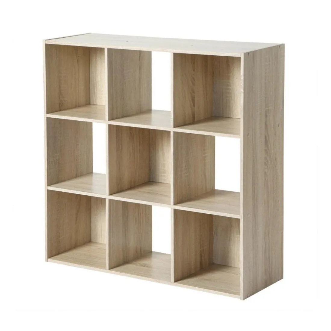 Meuble de rangement à 9 cases Beige