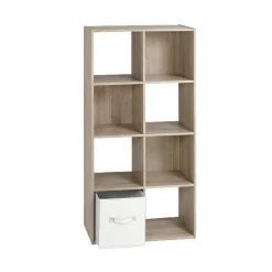 Meuble de rangement à 8 cases Beige