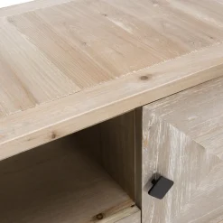 Meuble Tv MANDY Scandi 2 Portes 1 Tiroir 1 Niche