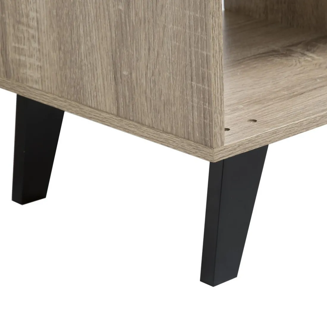 Meuble Tv Mix Nature Pied