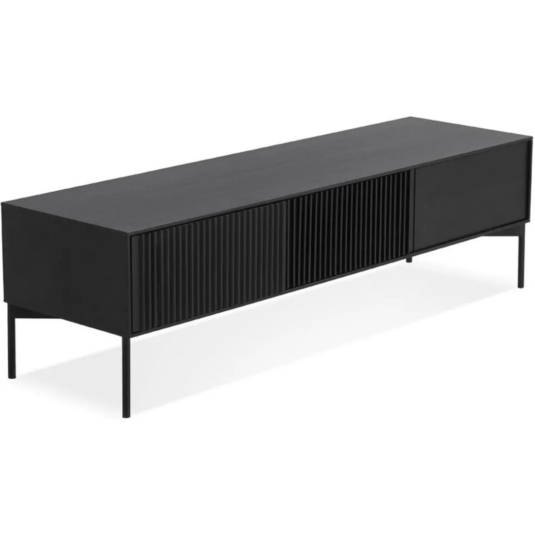 Meuble TV Noir ACONIT