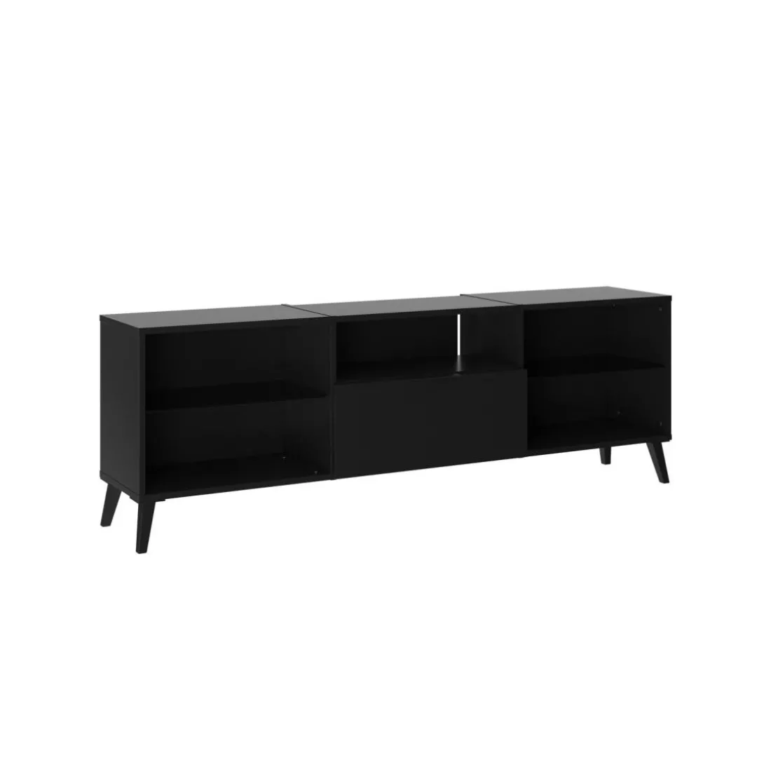 Meubles TV/Hifi Lowboard Dark 4 anthracite