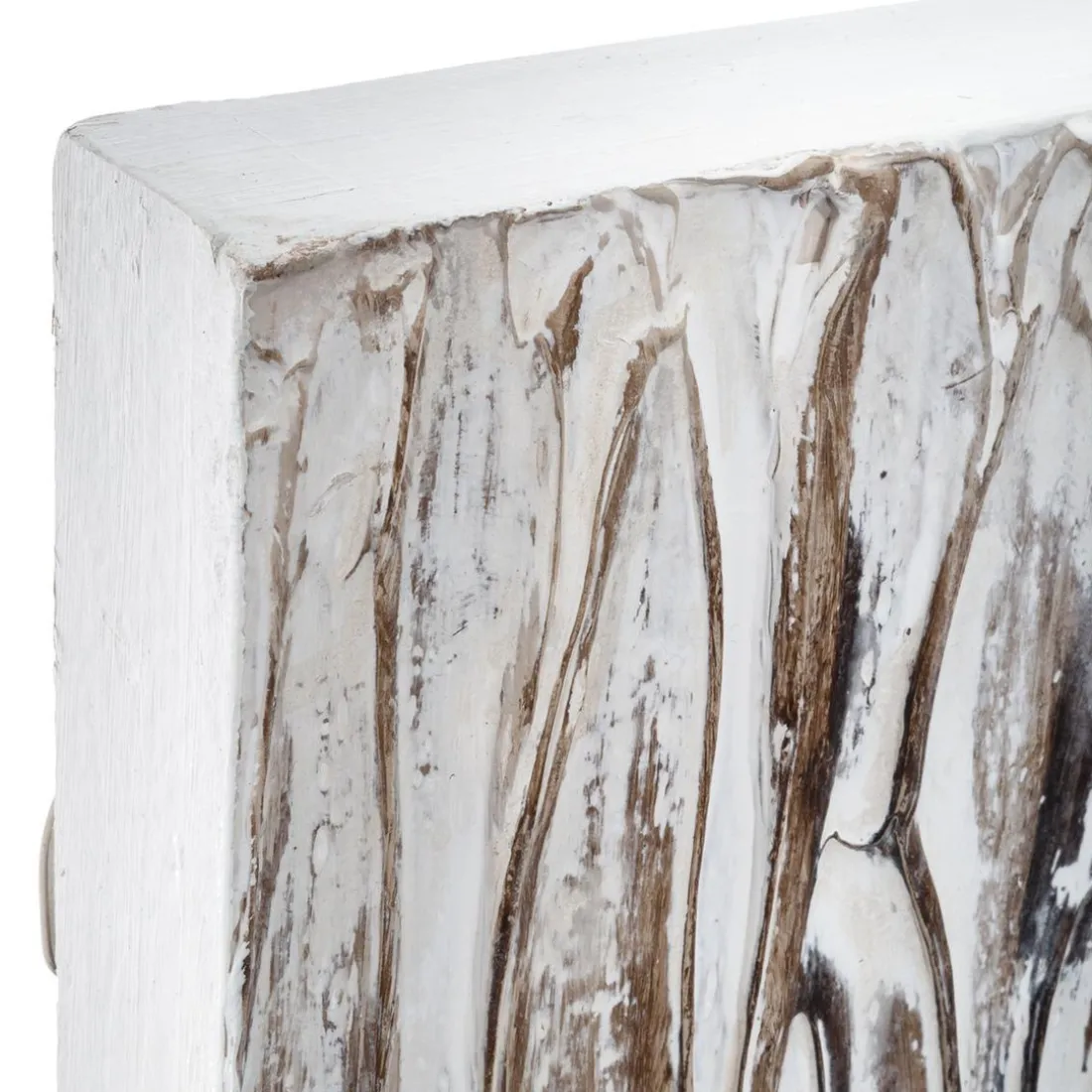 Miroir Bois Relief