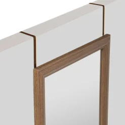 Miroir Porte Plastique Paco blanc