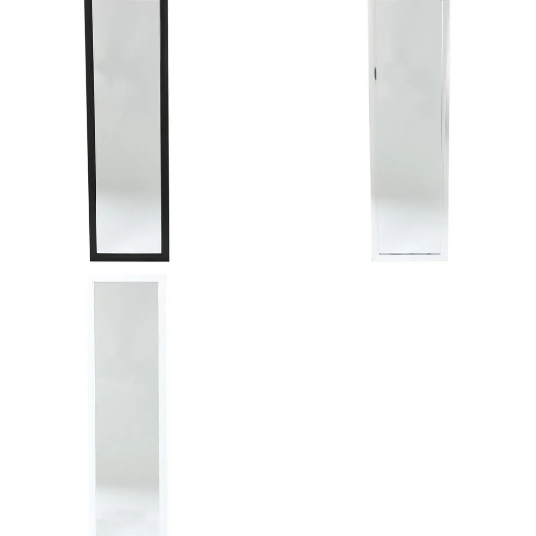 Miroir sur pied 35X125 bois