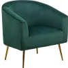Nordlys - Fauteuil de Salon Retro Design Pieds Metal