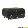 Pack Barbecue gaz à poser FLAVO avec Housse et Coffret 3 pièces aimantés : pince, spatule, fourchette