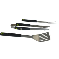 Pack Barbecue gaz sur chariot FLAVO avec Housse Coffret 3 pièces aimantés