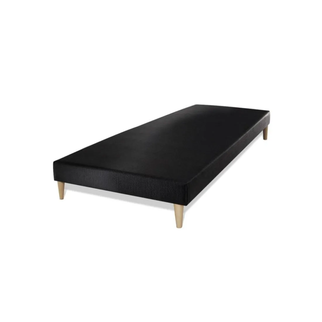 Pack double sommier matelas SOFT 2 oreillers memoire de forme et Couette Percale