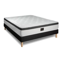 Pack Privilège Memoire de forme 5 zones sommier noir
