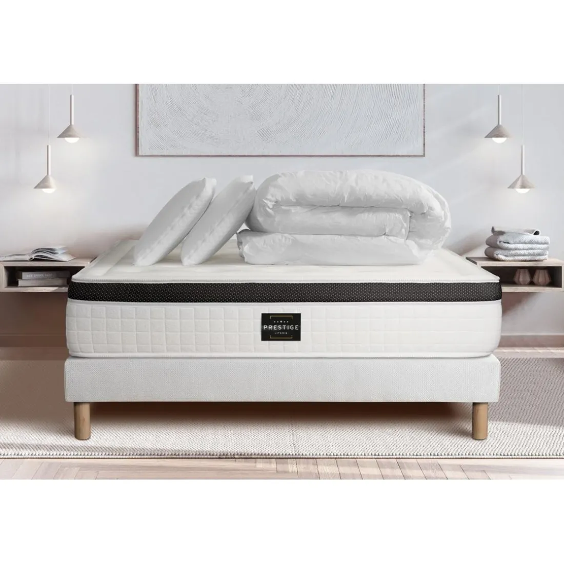 Pack Privilège Memoire de forme 5 zones Blanc