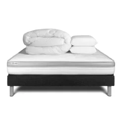 Pack prêt a dormir VITAL RELAX sommier Kit noir