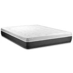Pack prêt a dormir VITAL SOFT sommier Kit blanc