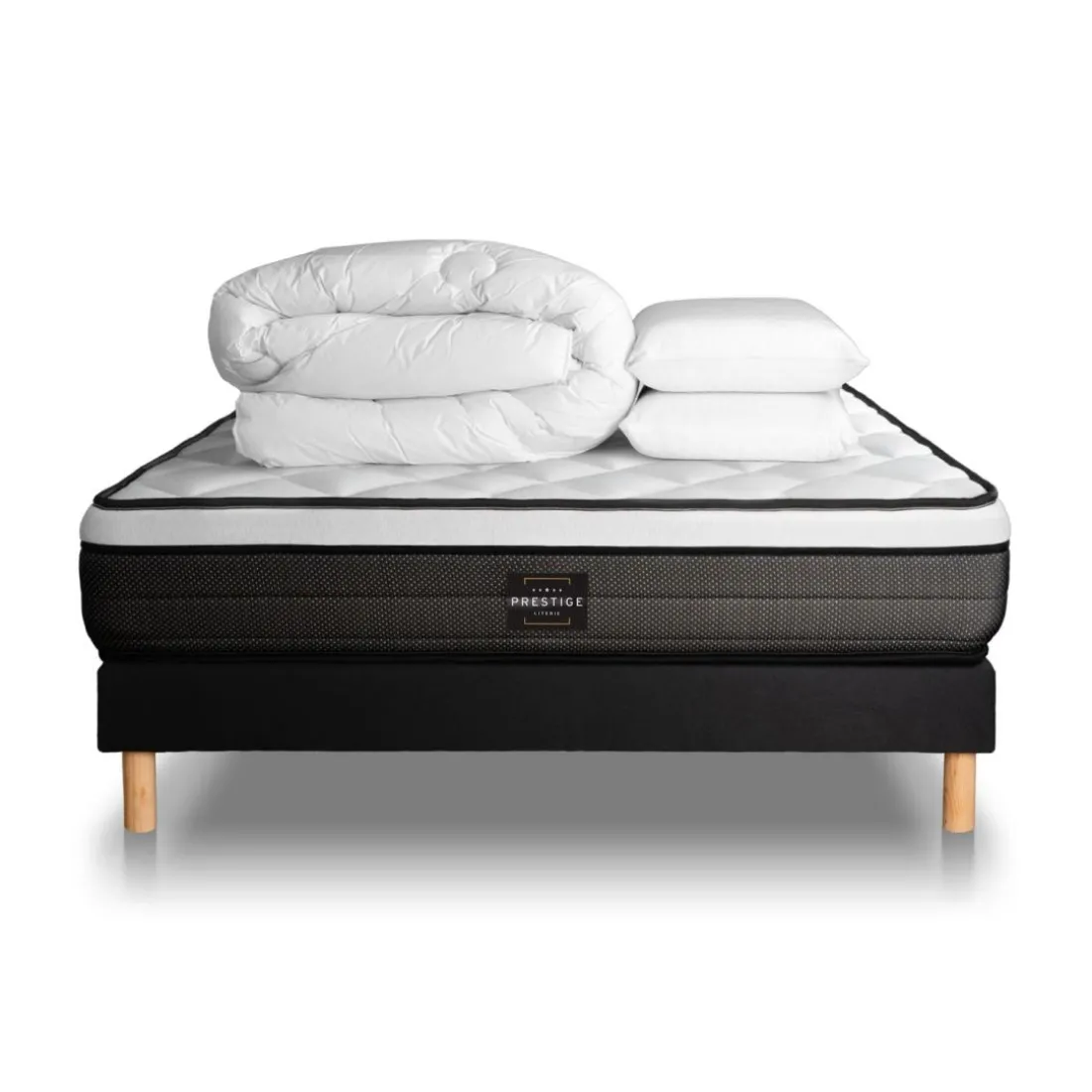 Pack Suite sommier Kit Noir