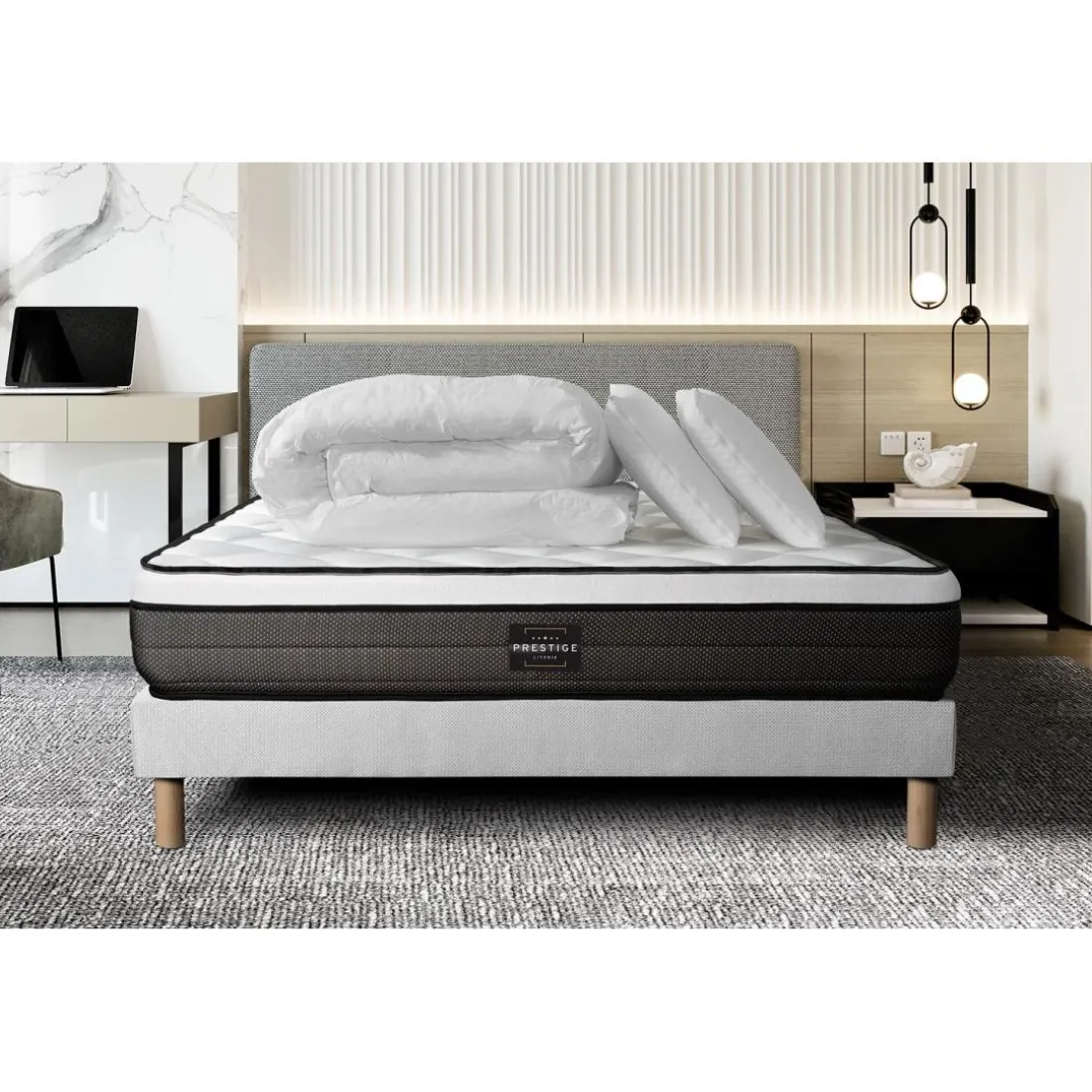 Pack Suite sommier Kit Blanc