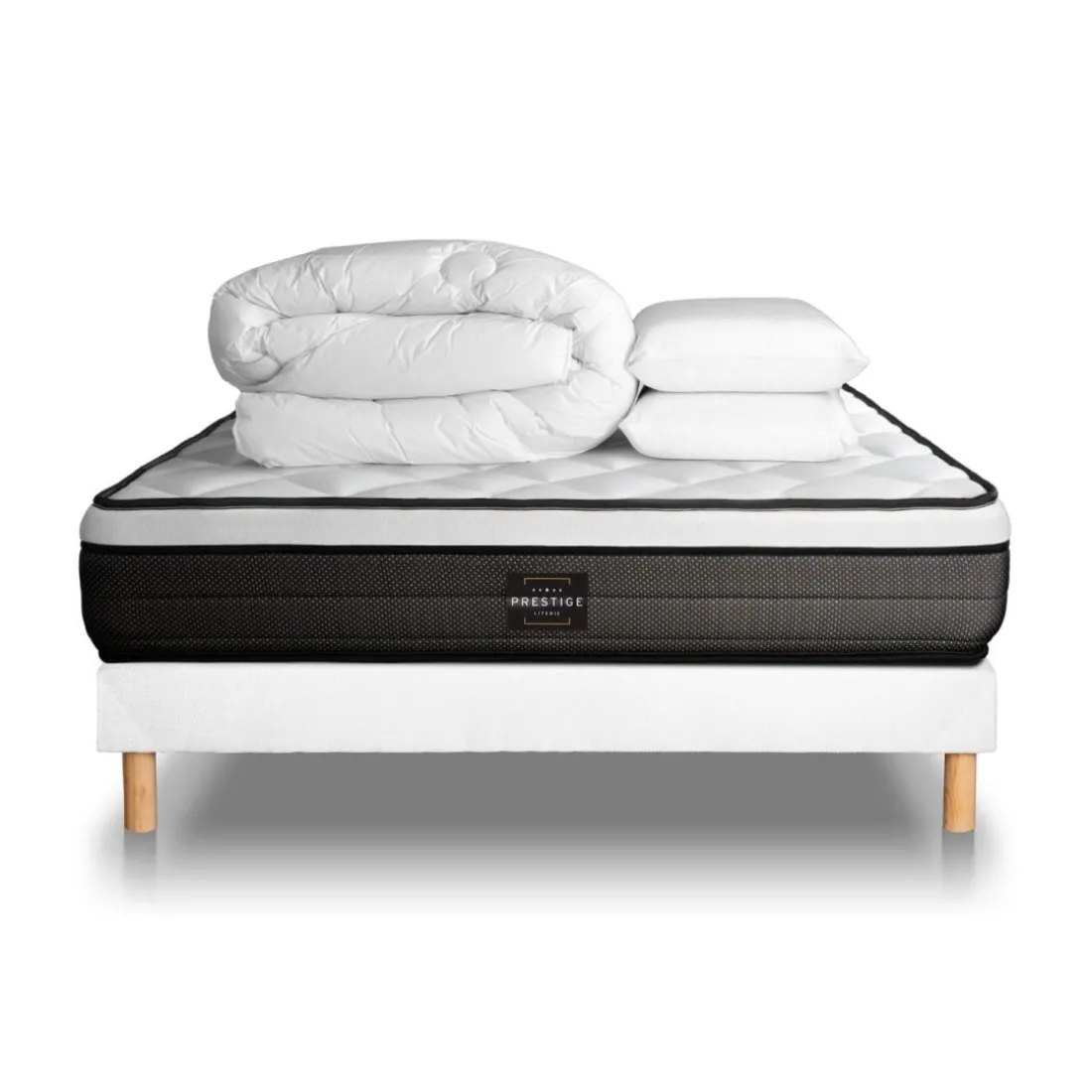 Pack Suite sommier Kit Blanc