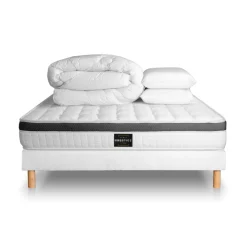 Pack Superieur Memoire de forme 3 zones Blanc