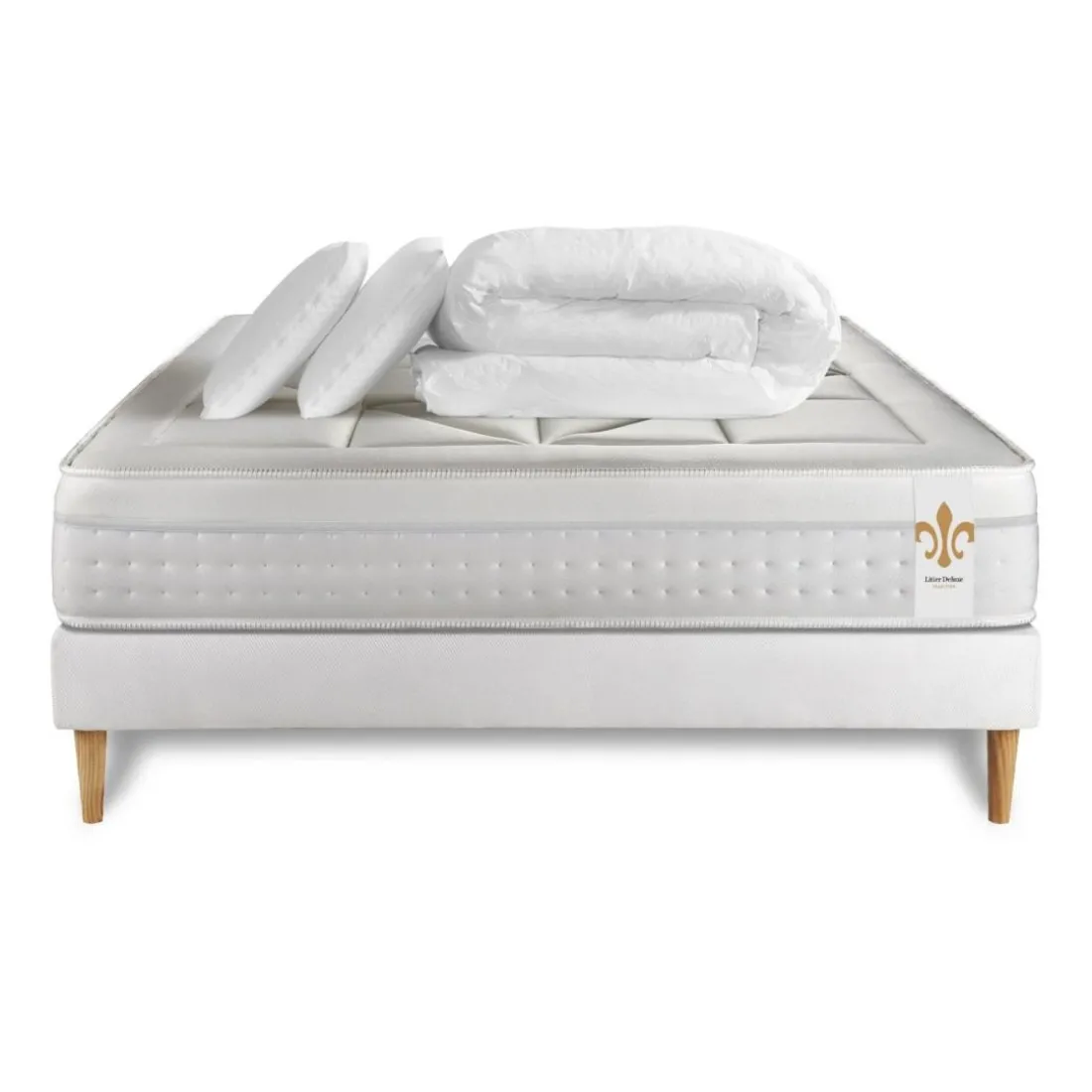 Pack Vingt-Huit sommier Kit Blanc