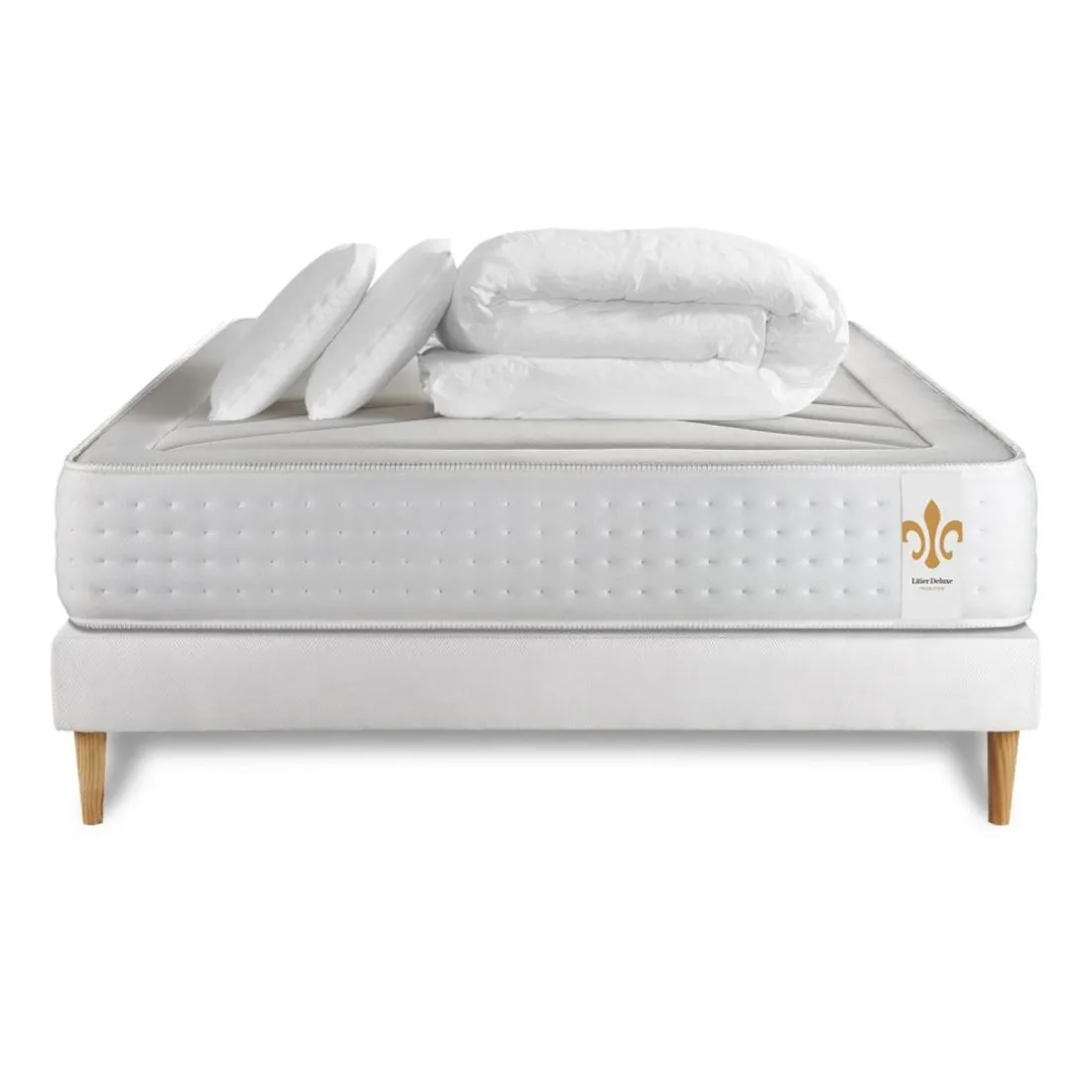 Pack Vingt-Quatre sommier Kit Blanc