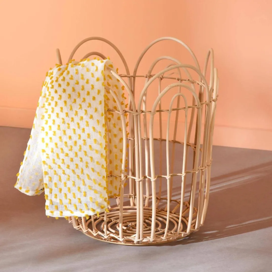 Panier de rangement en Bois ODILE