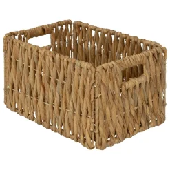 Panier en Jacinthe Maura L34cm Beige