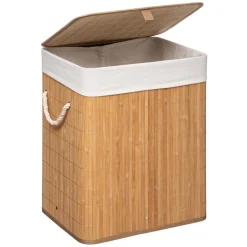 Panier Linge Bambou Naturel
