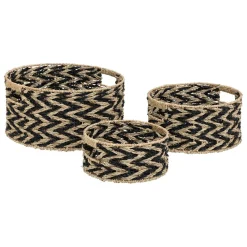 Panier Roseau Angie lot de 3