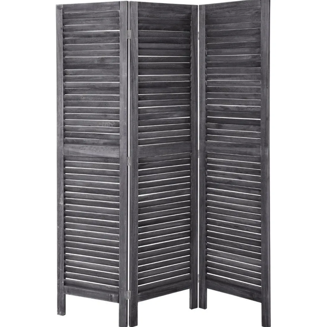 Paravent bois gris 170X40