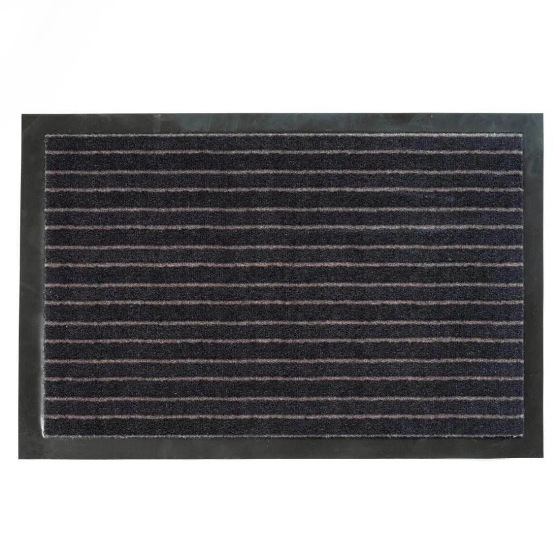 PAYAS TAPIS NOIR A RAYURES