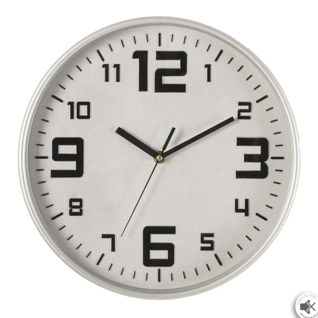 Pendule argent D30
