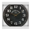 Pendule en panneau de bois MDF D38cm
