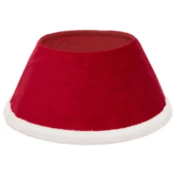 Pied de sapin rouge blanc