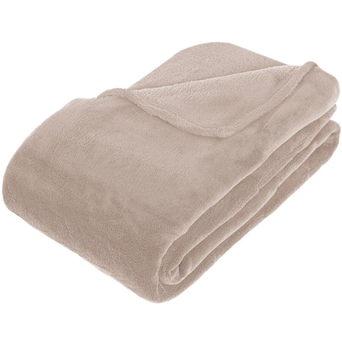 Plaid Kiesa 230x180cm - Taupe