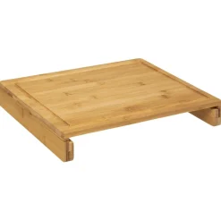 Planche Décorative en Bambou 35 x 28 Bac Inox