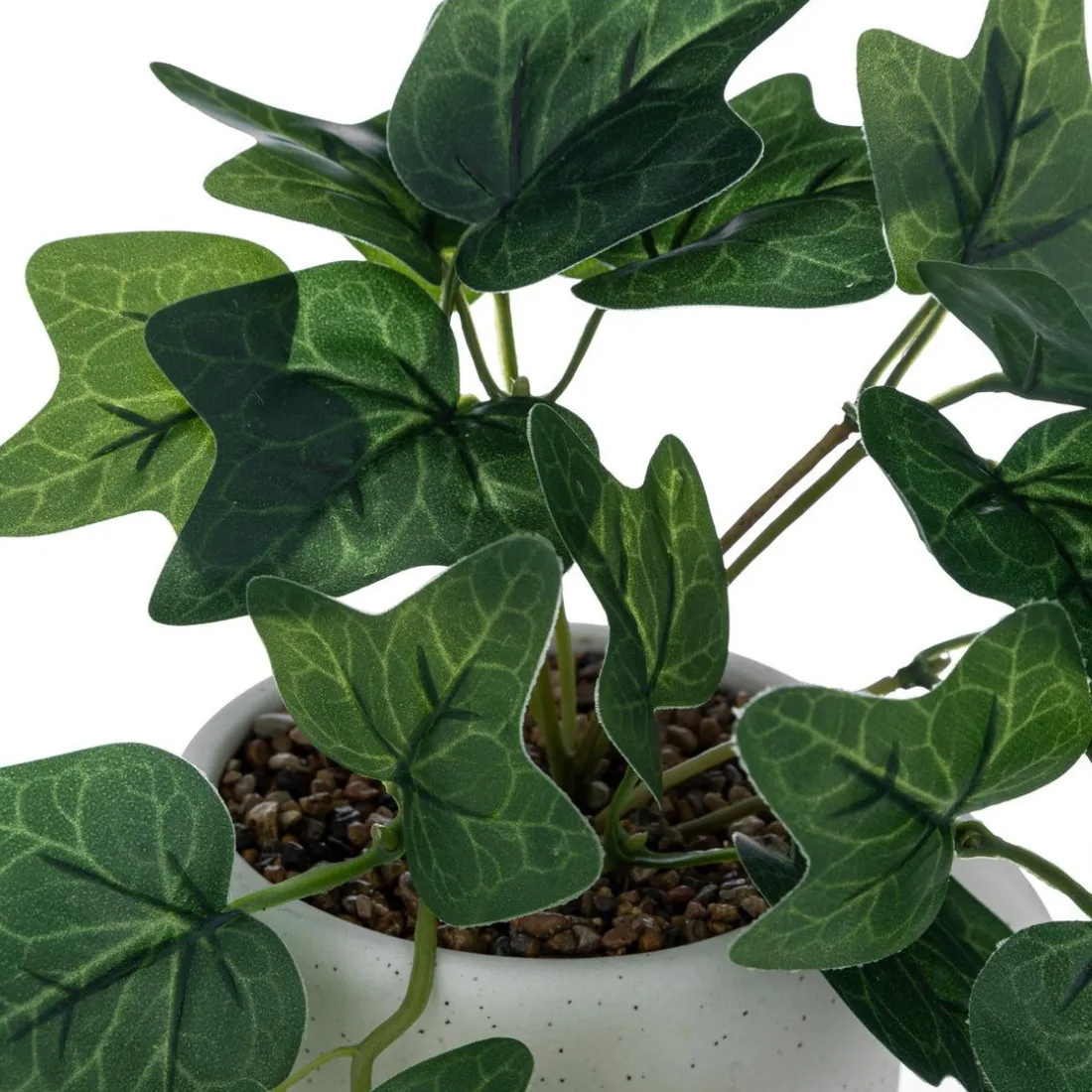 Plante artificielle avec pot en céramique