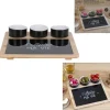 Plateau Bambou Avec Planche Et Coupelle X3 M8voir